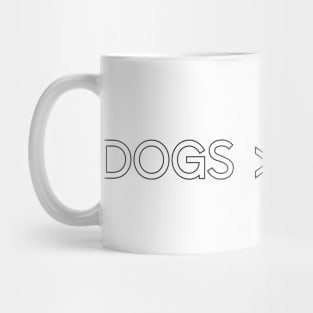 Dogs > People Mug